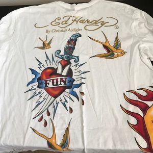 Ed Hardy by Christian Audigier long sleeve Tshirt