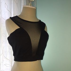 NWT LF cropped shirt