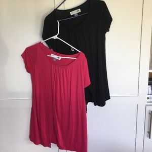 Two nursing tops
