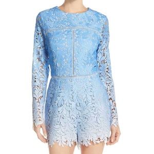 Adelyn Rae ombré Lace romper