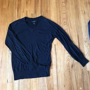 Lucky Brand drop shoulder boyfriend sweater