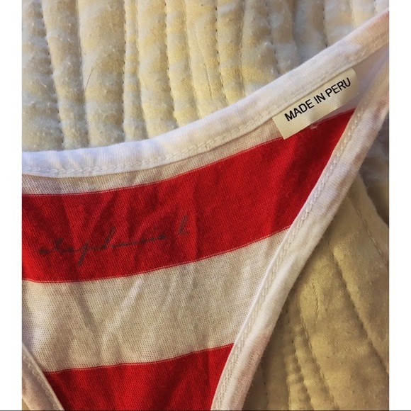 Cotton open back tank top - Picture 4 of 4