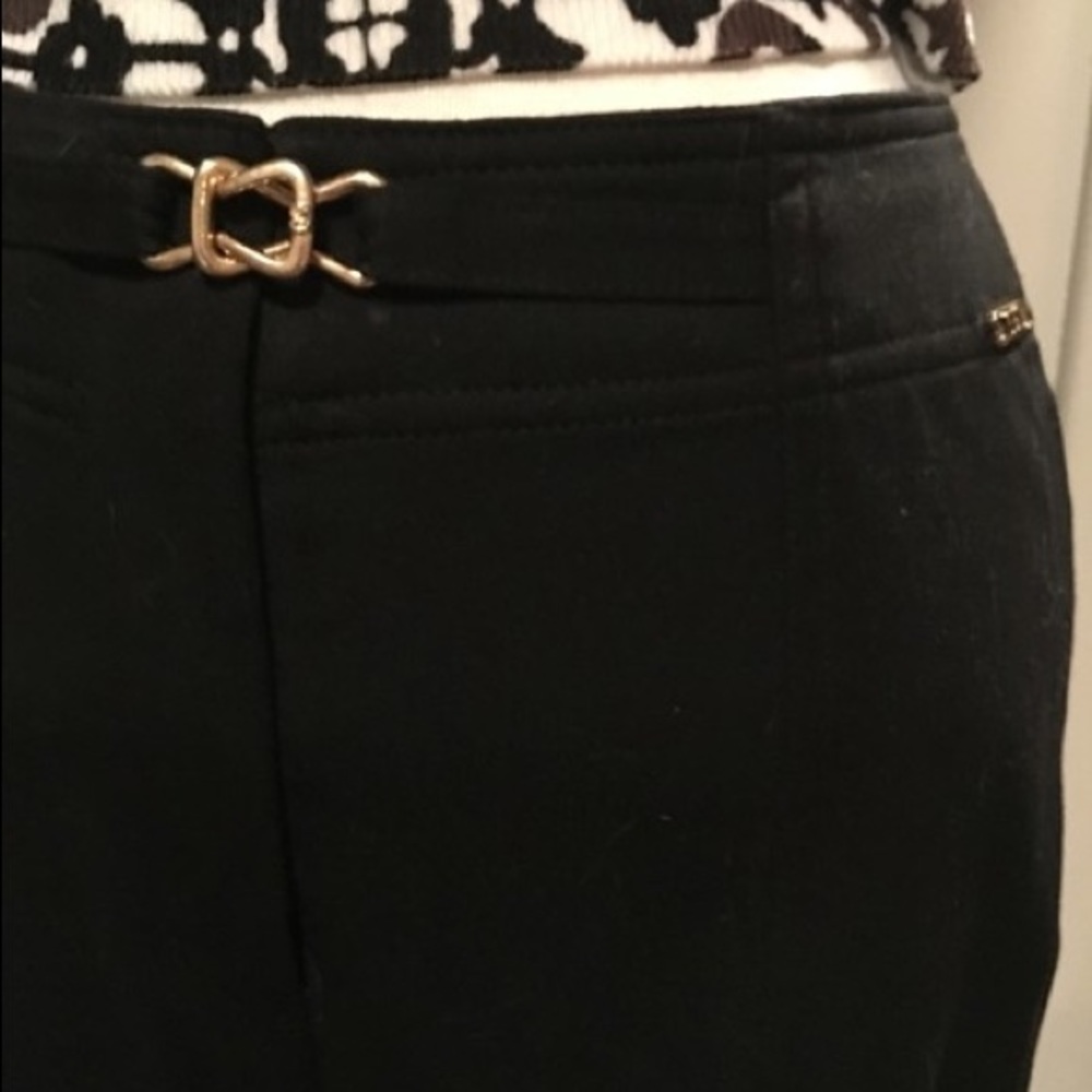 St John Sport Brass, pockets, zipper, straight leg