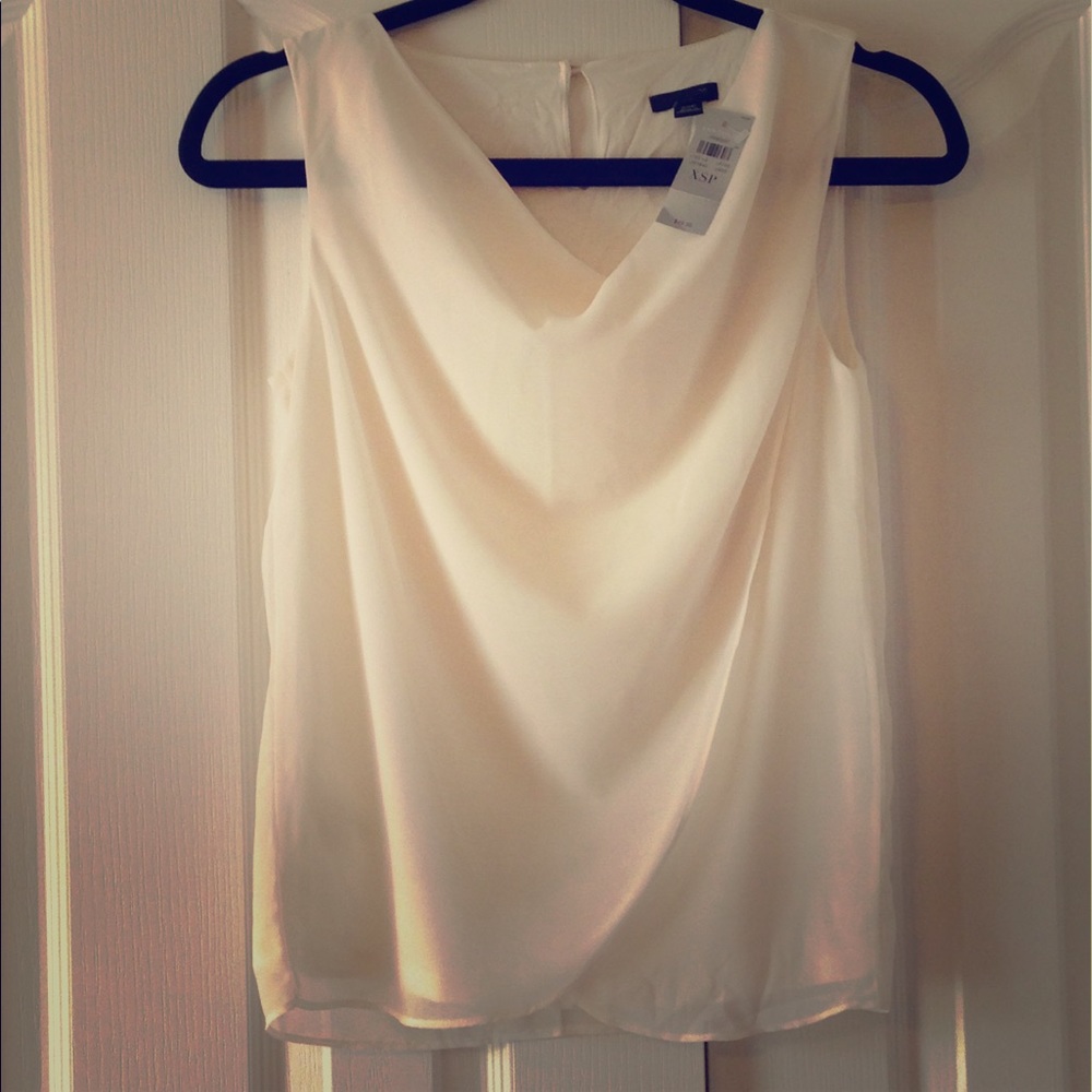 NWT Ann Taylor silky overlay