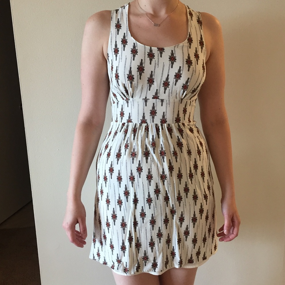 String back dress