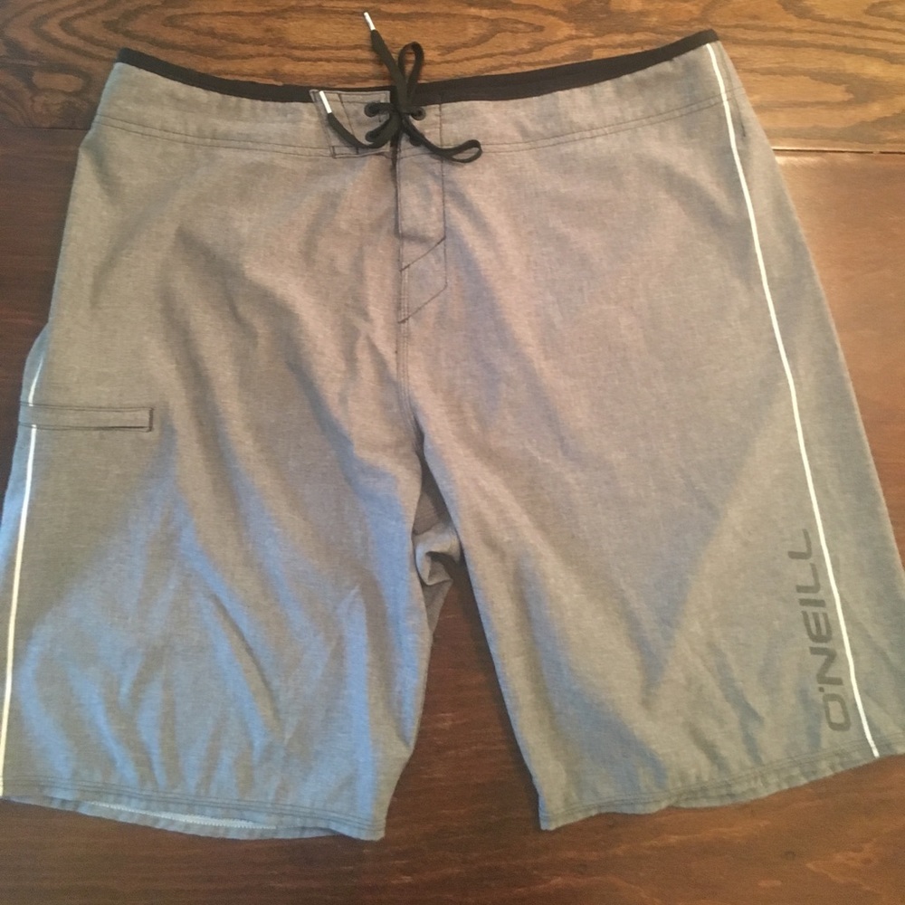 Gray O'Neill Hyperfreak Board Shorts