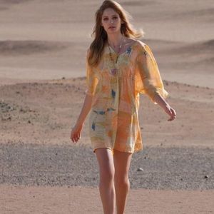 Anthropologie Maeve Watercolor Dress