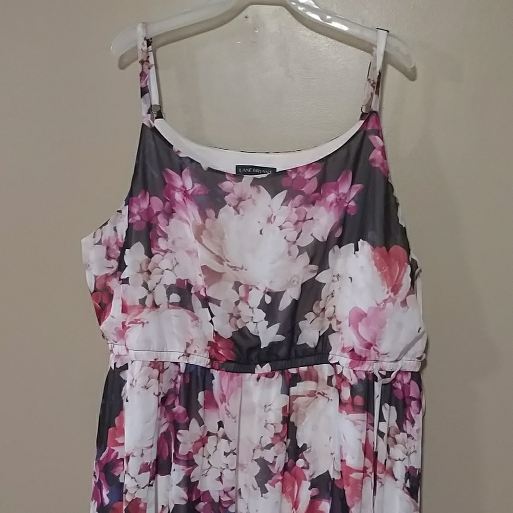 Lane Bryant floral dress.