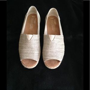 TOMS Alpargata Open Toe Espadrille