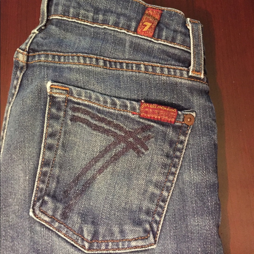 7 for all mankind dojo flare jeans