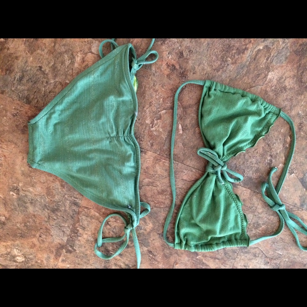 Green bikini