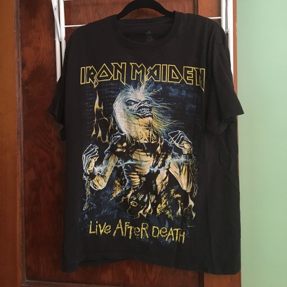Other - Iron Maiden Live After Death Band Tee
