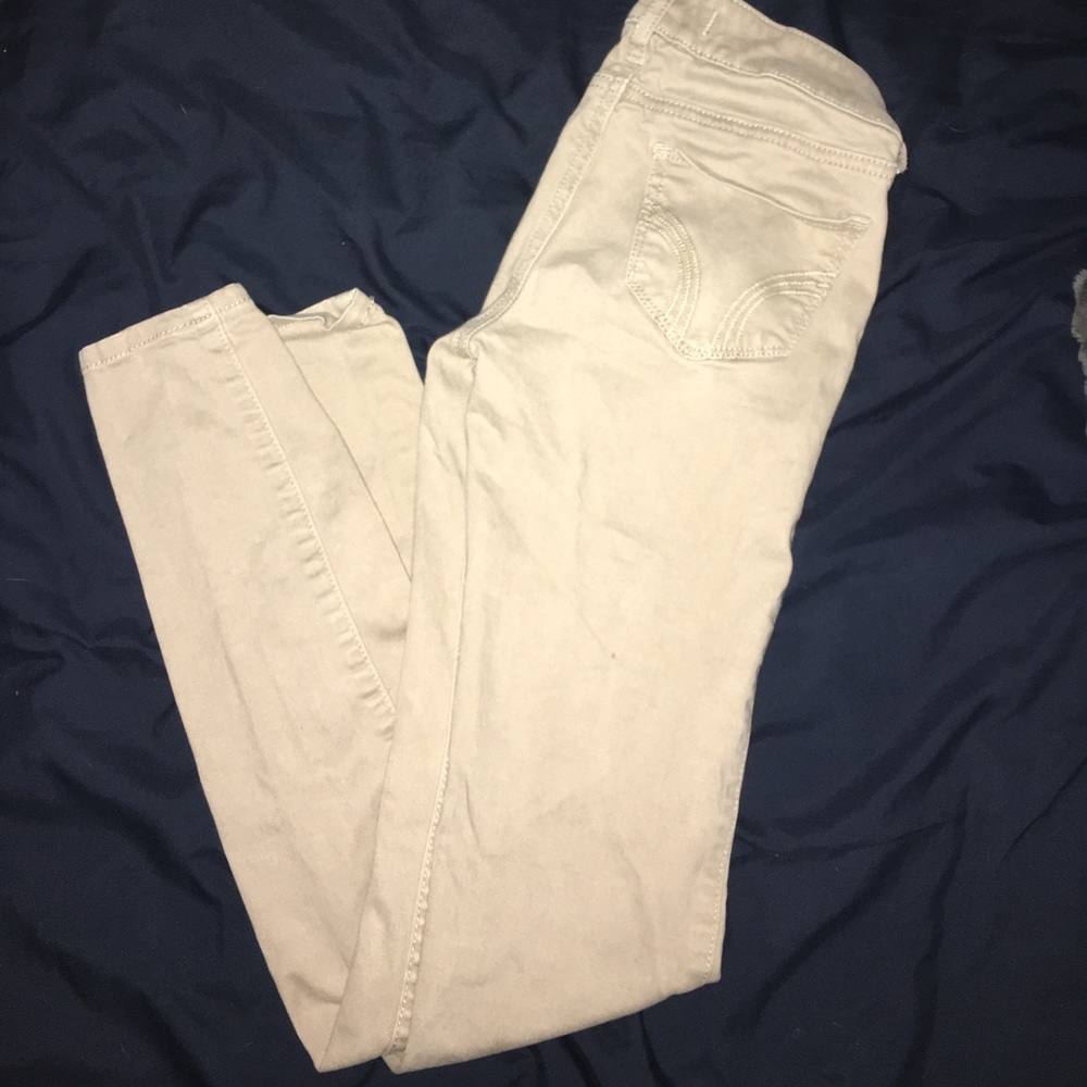 Khaki Hollister jeans
