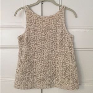 Like NEW Lined Lace Top