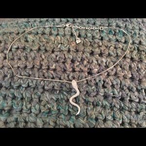 Swarovski snake necklace