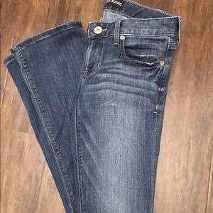 Express jeans barely boot low rise jeans