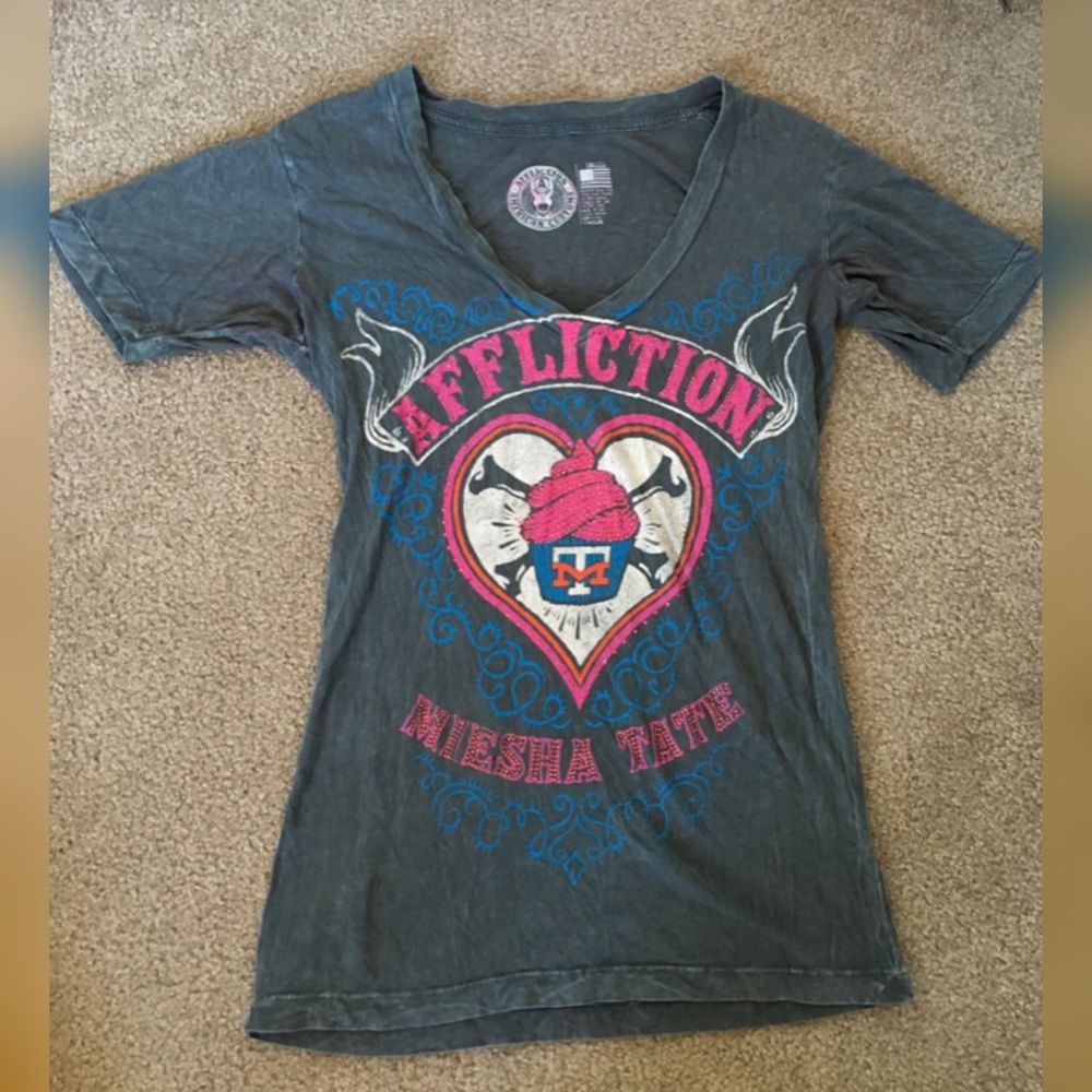 Affliction Miesha Tate Fight Shirt