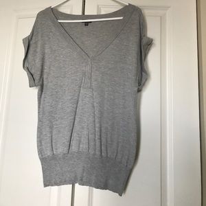 LAST CALL - Lilla P Sweater Shirt - small - gray