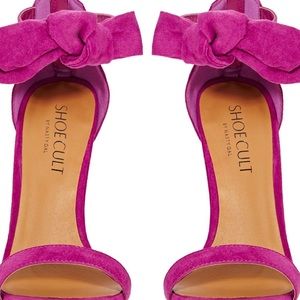 Pink Suede Shoe Cult Heels