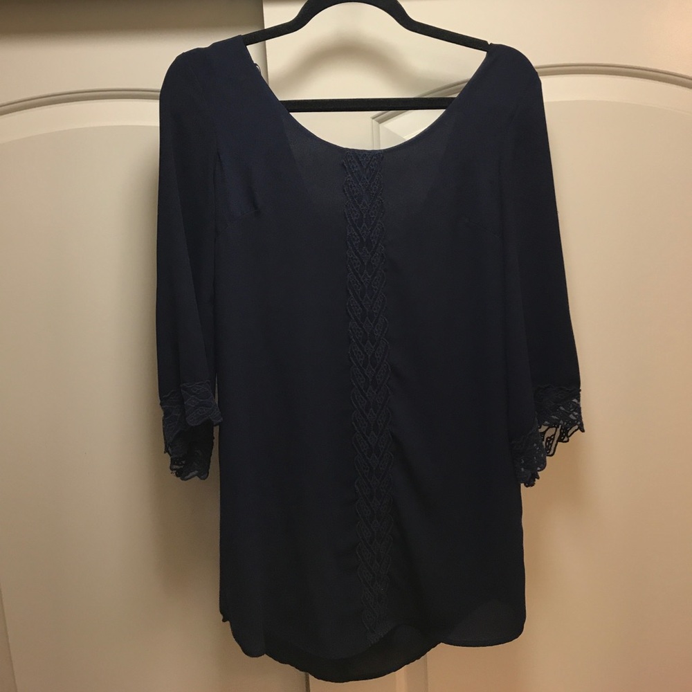 ASTR Navy Blue dress!