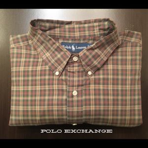Polo Ralph Lauren 100% Cotton Classic Fit Shirt.
