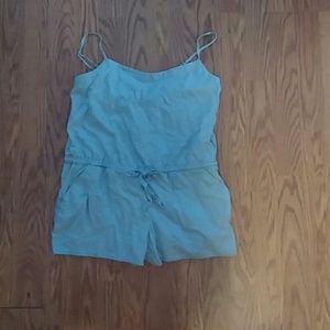 NWT Loft chambray romper