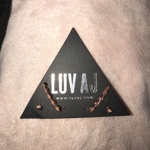 Luv AJ crawler earring set