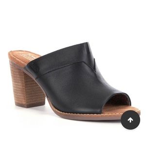 TOMS Majorca black mules