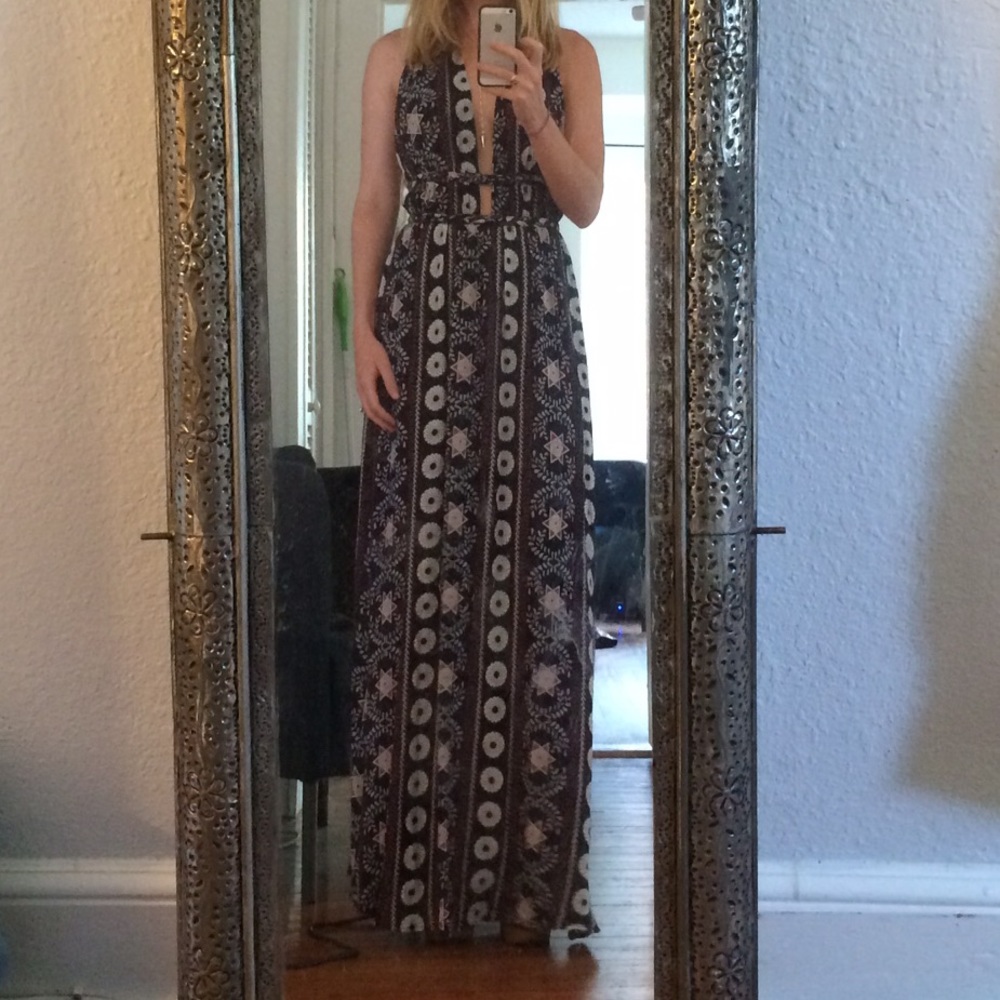 Illa Illa Braided Maxi Dress