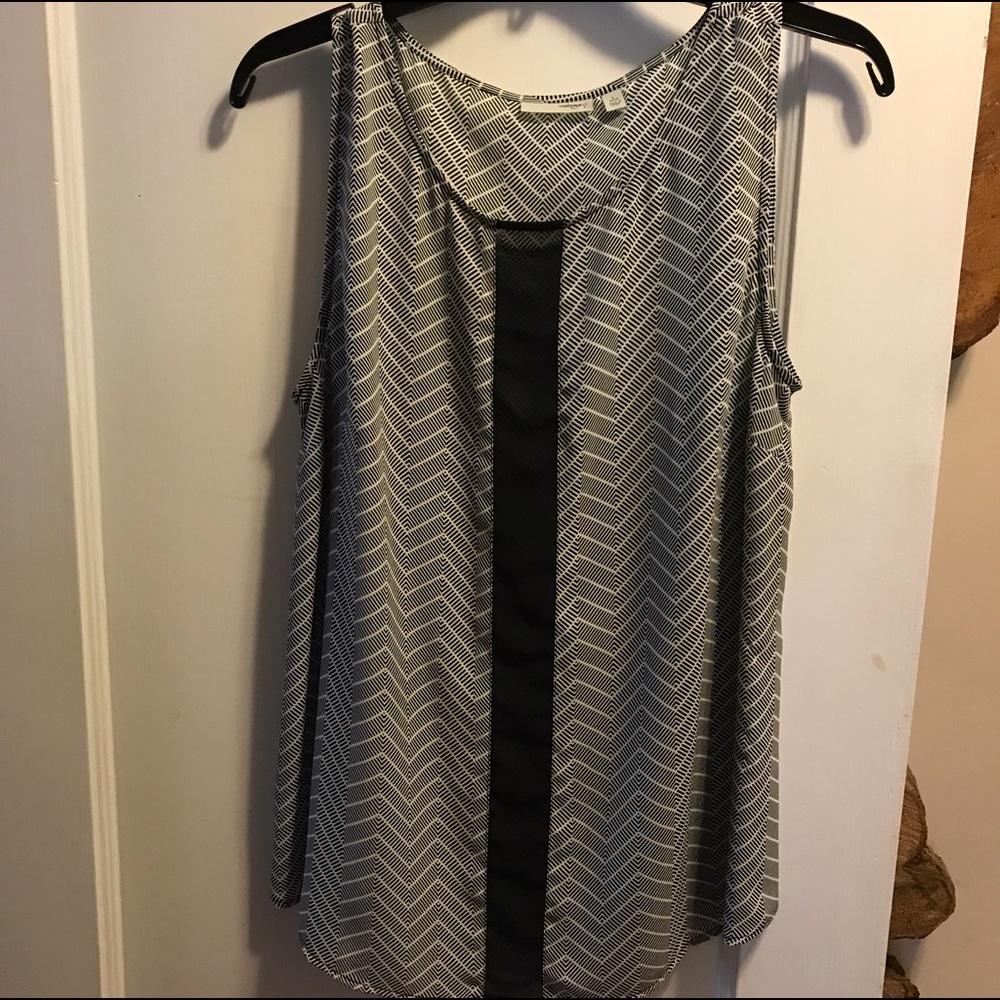 Halogen sleeveless top