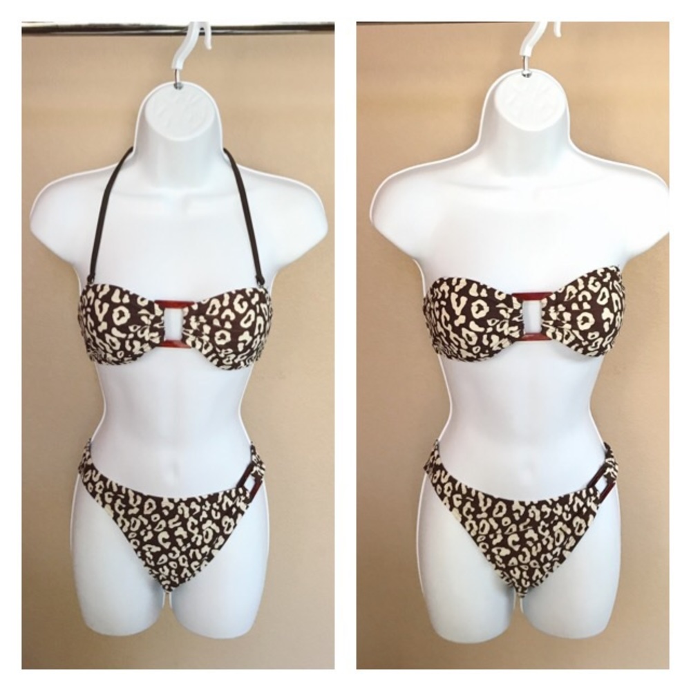 Isaac Mizrahi Cheetah Print Bikini