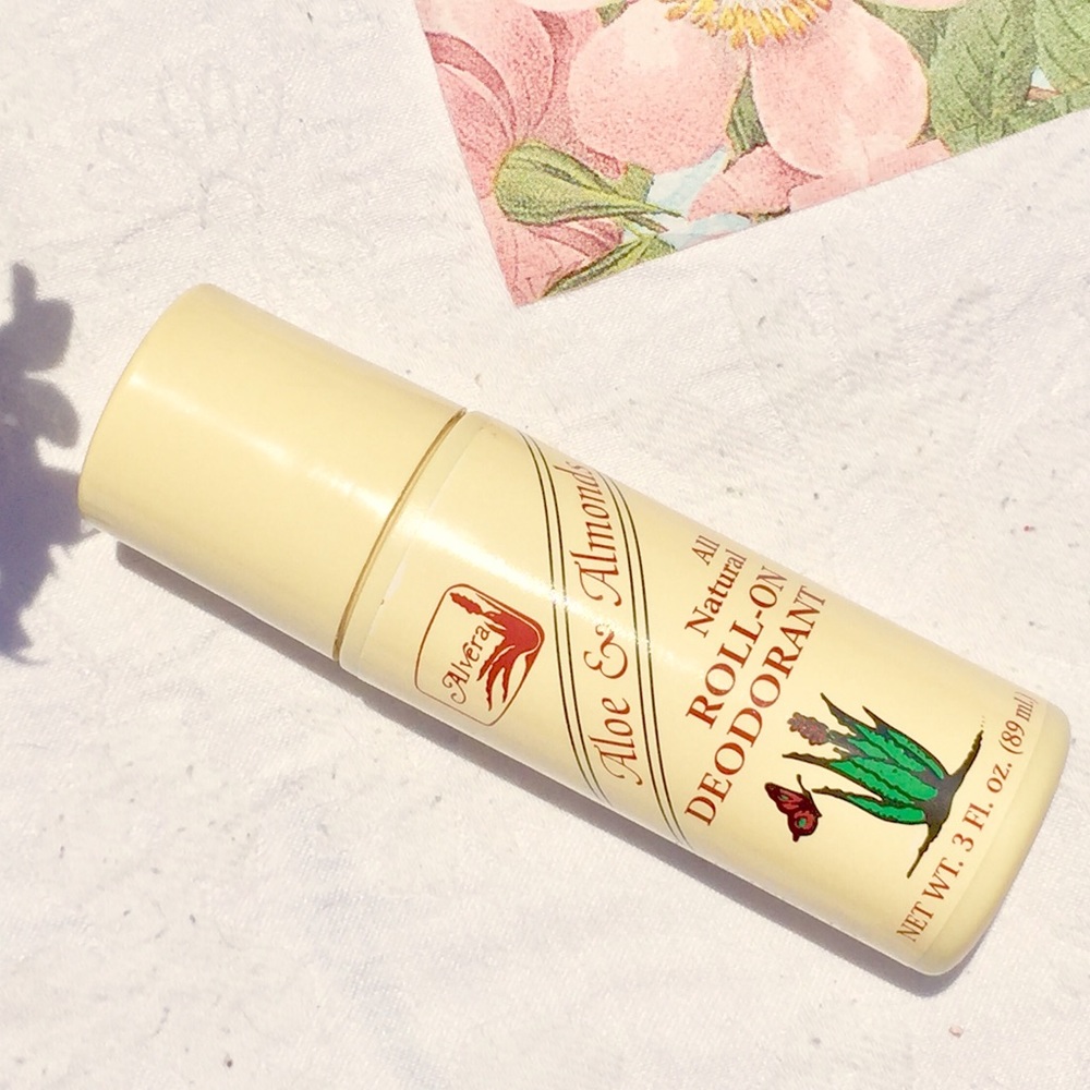 ALL NATURAL Aloe and Almond roll-deodorant. NWT