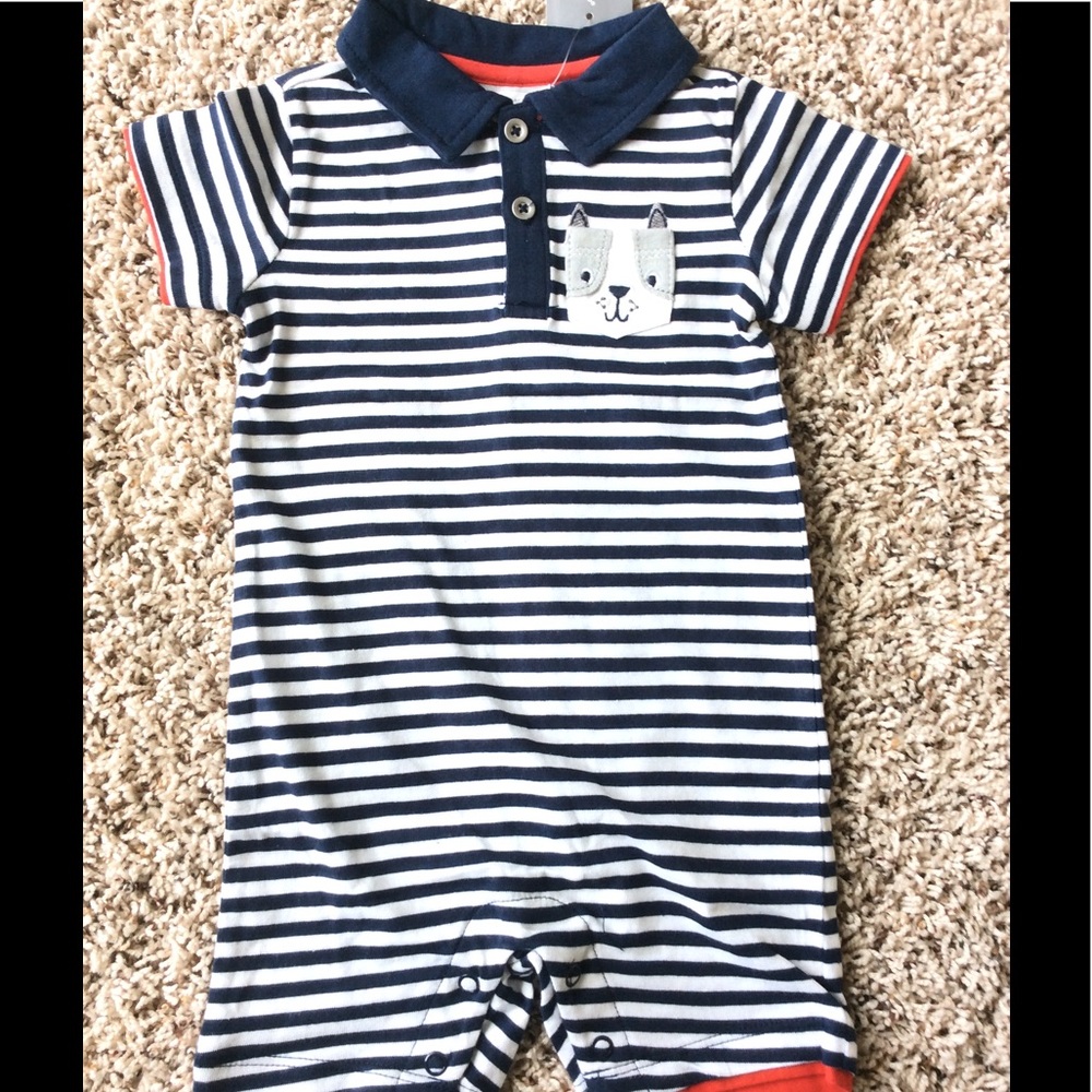 🐣 Boys First Impressions Short Romper