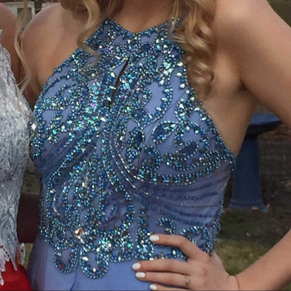 PERIWINKLE PROM DRESS 💙