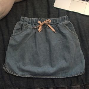 Denim Skirt