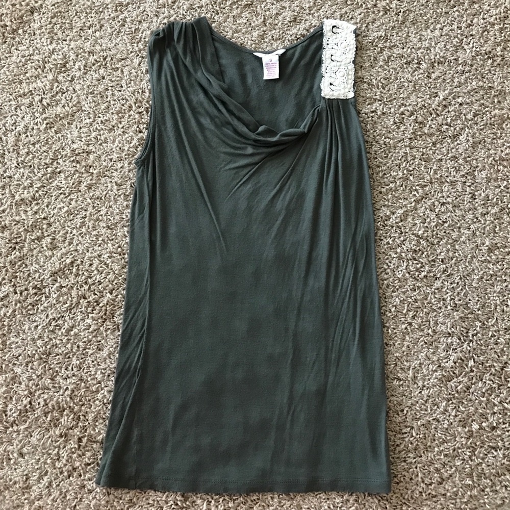 Candie's Olive Green Top