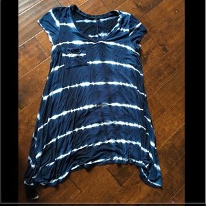 Tie dye tshirt dress