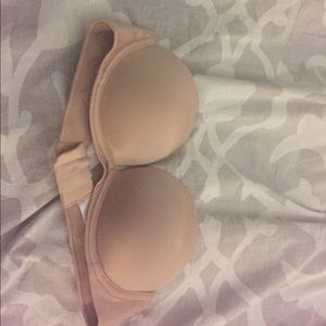 Victoria's Secret strapless nude bra LIKE NEW!