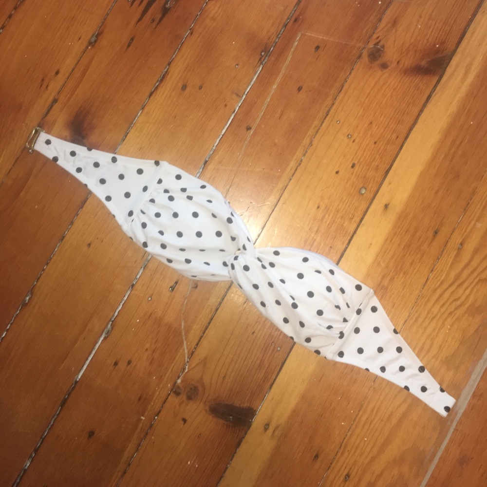 Bandeau swim top