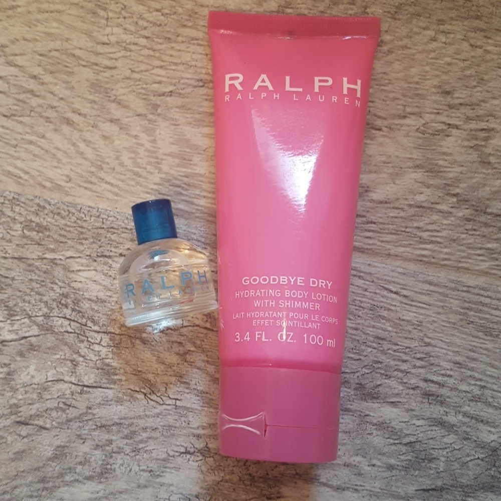 Ralph lauren set lotion and perfume