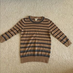 J.Crew Wool Striped Sweater