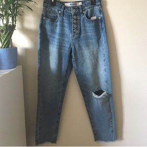 Brandy Melville high waisted mom jeans