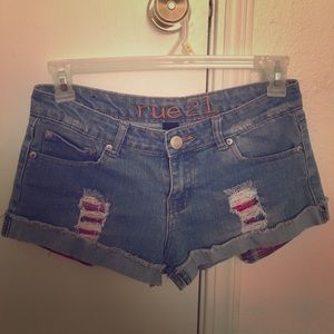 Jean shorts