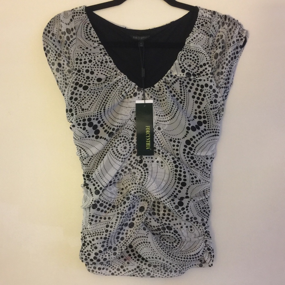 NWT For Cynthia Blouse