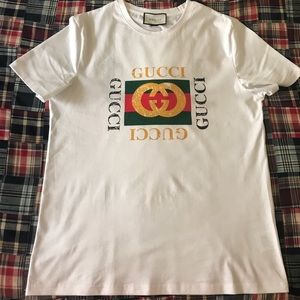 Gucci Vintage Logo T-Shirt XXL