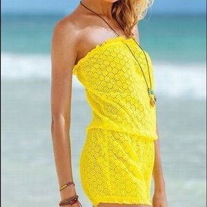 Victoria's Secret strapless romper