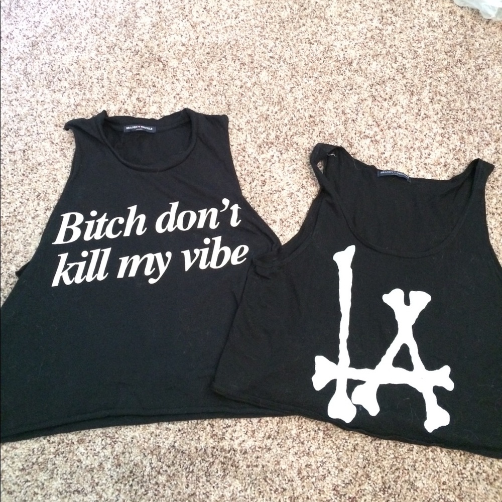 Brandy Melville crop top bundle 🖤