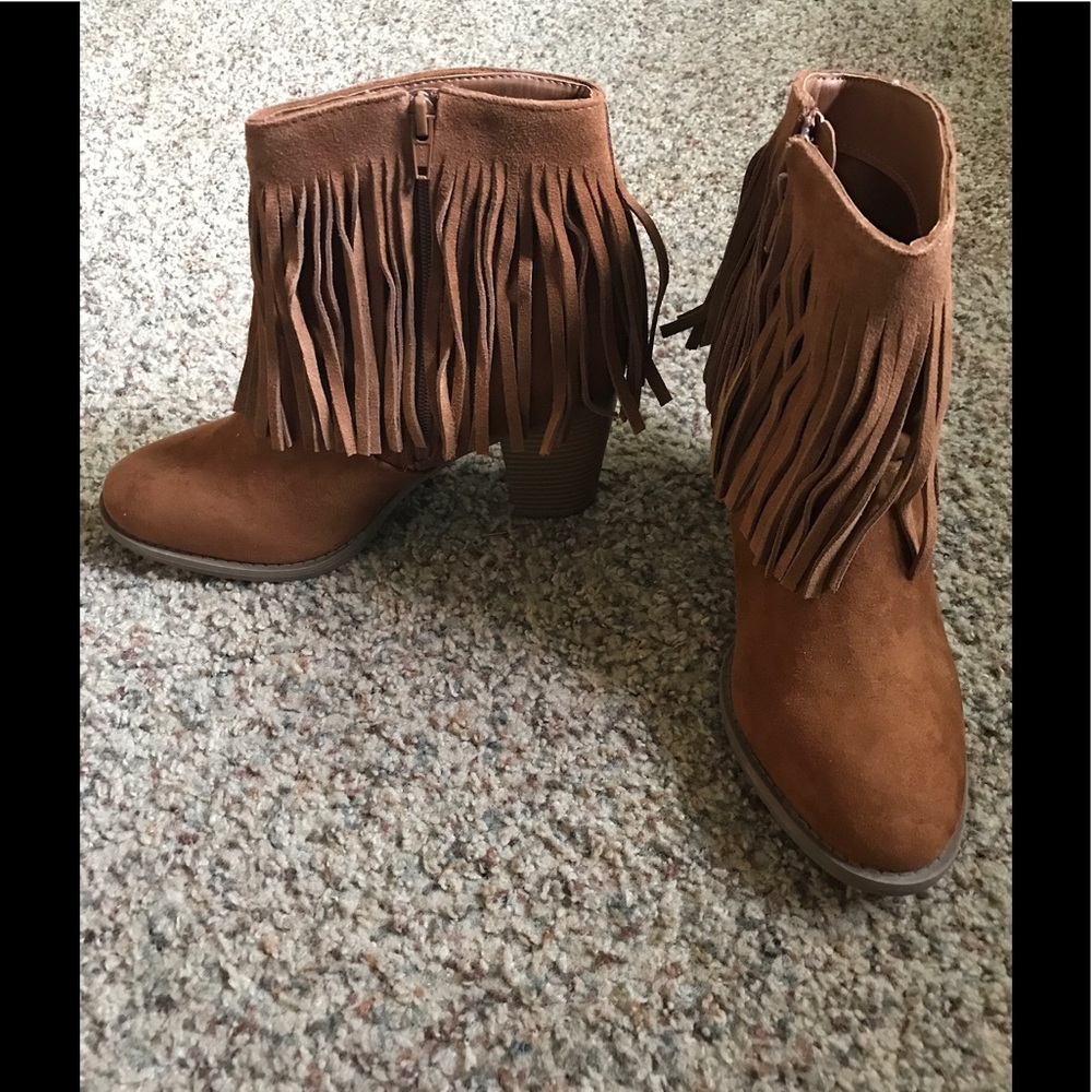 Fringe Booties
