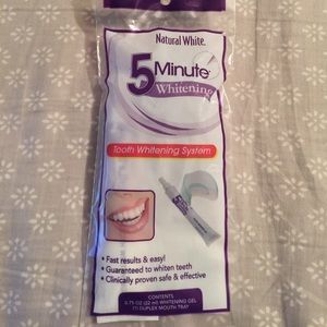 Bundle 5/$20 New 5 minute teeth whitening kit