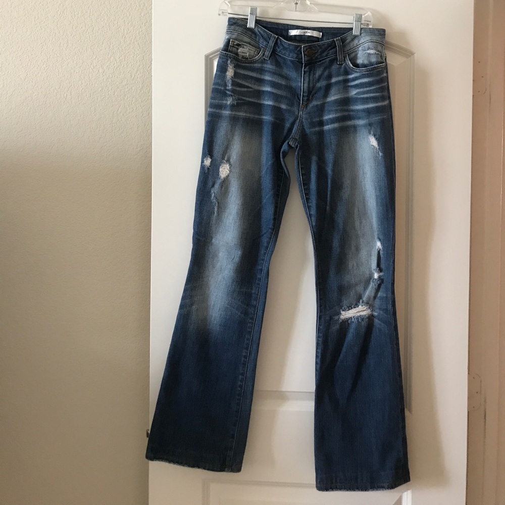 Distressed Joe's Jeans (Fit: Honey)